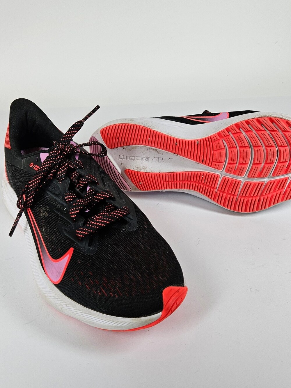 Nike Zoom Winflo 7 Running Shoes Black CJ0302-008 Women's Size 7